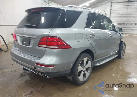 2016 Mercedes-Benz Gle 350 4Matic from USA, damaged, VIN 4JGDA5HB2GA766460